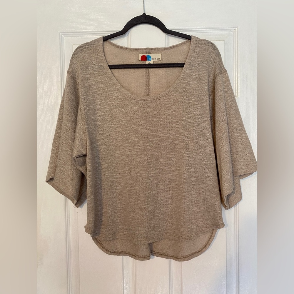 Free People Beach Slouchy Oversized T-Shirt